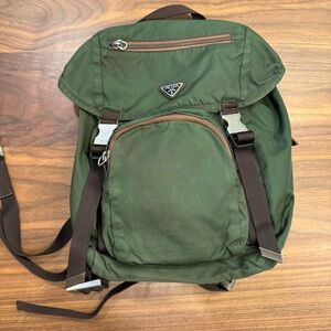 Prada Mini Backpack Green